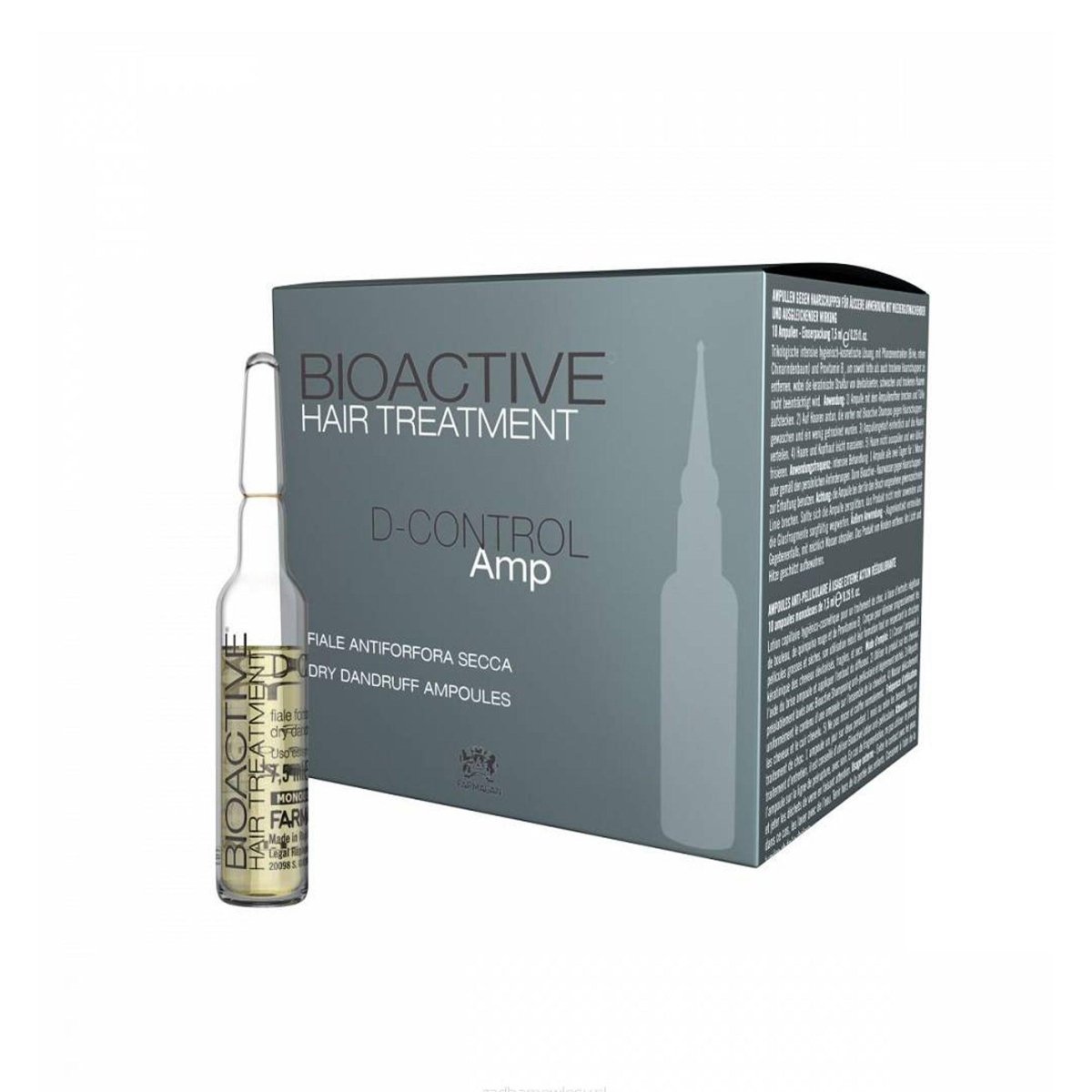 Hair Treatment D - Control Amp Dry Antidandruff Ampoules 10x7,5 Ml - MOUS