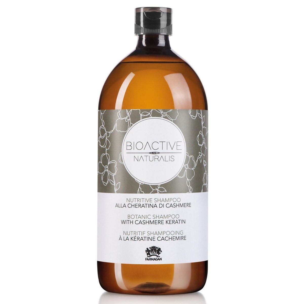Naturalis Nutritive Shampoo With Cashmere Keratin 1000ml - MOUS